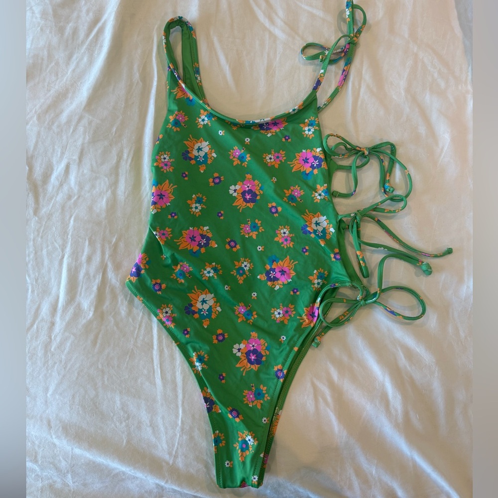 Frankies Bikinis One Piece Swim Suit